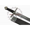 AGE OF CHIVALRY MEDIEVAL KNIGHTLY FULLY FUNCTIONAL BATTLE READY SWORD